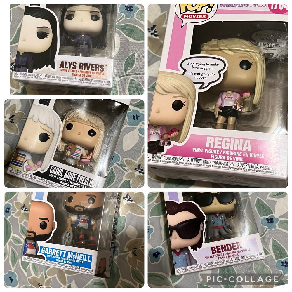 Funko Pop Lot of 5: House of Dragon Alys, Mean Girls, Breakfast Club, Superstore